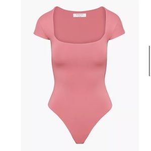 ARITZIA Contour Straight Neck Bodysuit
